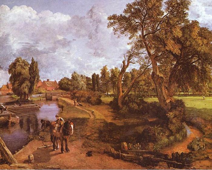 John Constable Das Haus des Admirals in Hampstead china oil painting image
